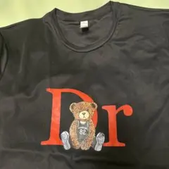 テディベア グラフィックTシャツ ブラック 〜サイズＬ〜男女兼用〜新品未使用品のサムネイル