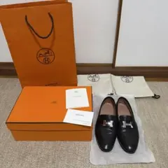美品 HERMES エルメス モカシン ロワイヤル フリンジ シューズ - メルカリ