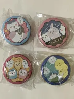 ちいかわ プチキャン　丸缶 4個セットのサムネイル