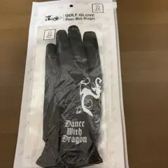 Dance With Dragon ゴルフグローブ ブラック 22cm