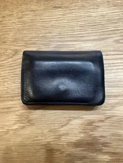 forme 折り畳み財布　babycalf forme short wallet baby carf black