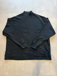 JANESMITH ハイネック スウェット ブラック サイズ:36