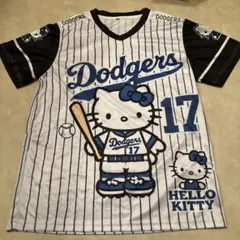 ハローキティ　キティちゃん　ドジャース　Tシャツ