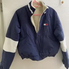 TOMMY JEANS ネイビー ボンバージャケット