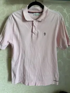 美品　MONCLER モンクレール　ピンク　ポロシャツ　S M ピンク系 MONCLER(モンクレール) ポロシャツ(レディース) - 海外