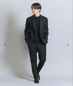 美品】BEAUTY&YOUTH サキソニー セットアップ ジャケットパンツ L