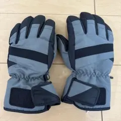 スキーグローブ グレー　男性　24センチ