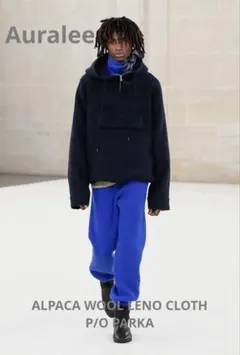 クリーニング済】AURALEE アルパカ スキッパーポロ ニット 25aw - メルカリ