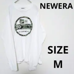 NEWERA ニューエラ 長袖Tシャツ ロンT プリントロゴ ストリートウェア