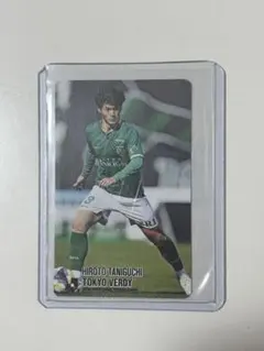 Jリーグチップス　サッカーカード 谷口栄斗 東京ヴェルディ