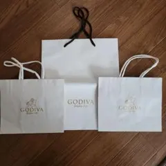 GODIVA ショップ袋 大中小セット
