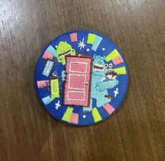 ディズニー刺繍缶バッジ(モンスターズインク)