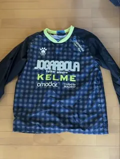KELME フットサル 長袖ウェア チェック柄