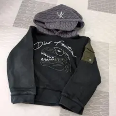 FARM 恐竜プリント パーカー 110