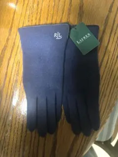 ラルフ・ローレン ネイビー手袋