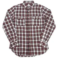 L0380S 新品 BOLZONELLA長袖シャツ：15 1/2(39) レッドのサムネイル