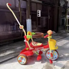 アンパンマン 三輪車 折りたたみ　オールインワンUP III