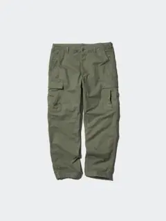 ユニクロ カーゴパンツ L オリーブ