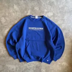 00s ラッセルアスレチック ヴィンテージ スウェット ブルー XL アメカジ