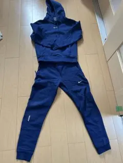 NIKE NOCTA コラボ上下スウェット　ネイビー 上がＭ　下がS