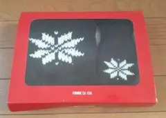 COMME CA ISM マフラー 手袋 セット