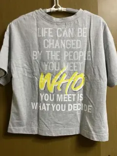 Re.Verofonna ロゴTシャツ グレー サイズ38 ヴェロフォンナのサムネイル
