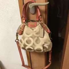 値下げ　コーチショルダーバック