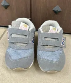 New Balance ベルクロスニーカー ブルーグレー