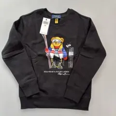 在庫処分新品ボーイズS140ラルフローレントレーナーポロベア　スキー