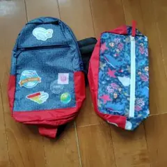 JAL 日本航空 キッズ ボディバッグ 2点セット