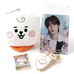 値下げ‼️BTS JIN ジン RJ グッズ ミニポーチ ミニファイル