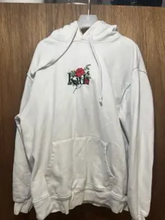 Kith ホワイト　パーカー 薔薇刺繍のサムネイル