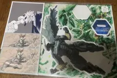 僕のヒーローアカデミア　原画展　アクリルMEGAフィギュア　オールマイト