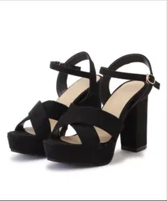 タイムセール！ブラック　ハイヒール　パンプス