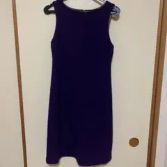 良品　Kulson 紫色　ジャンパースカート