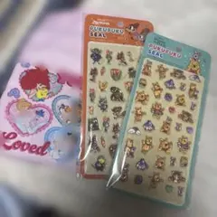 Disney PUKUPUKU SEAL 2枚セット くまのプーさん ズートピア