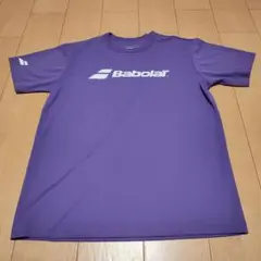 Babolat 紫色 ロゴ入りシャツ
