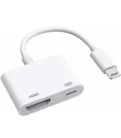 iPhone hdmi変換ケーブル ライトニング APP不要 1080P