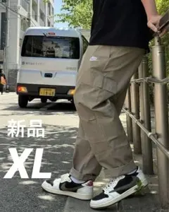 ナイキ NIKE クラブ カーゴウーブンパンツ 新品 XL ベージュ ミリタリー