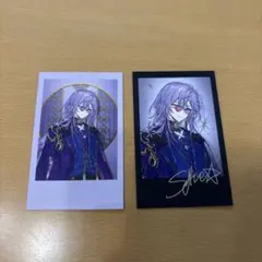 星導ショウ Dytica2周年 チェキ風カード レア 箔押し