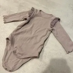 美品✨ブランシェス•80cmピンクロンパース