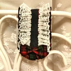 ヘッドドレス ジーンズ素材 ハンドメイド