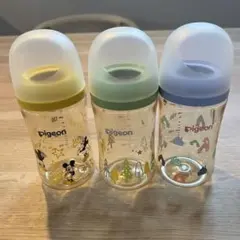 Pigeon 母乳実感　哺乳瓶 プラスチック製　3本セット