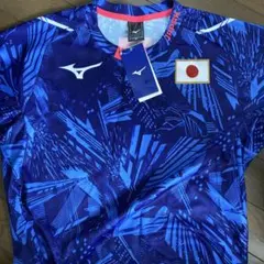 MIZUNO応援Tシャツ JAPANロゴ 選手団着用 日本代表 レプリカモデル