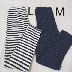 ユニクロ ２枚セット レギンス ヒートテック M L