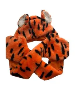 ティガーのフード付きマフラーキャップ