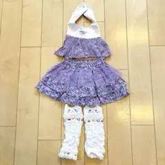 1回のみ着用 アナスイミニ スタイ・カバーパンツ・レッグウォーマー 3点セット