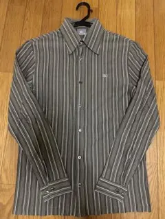 LACOSTE ラコステ　長袖シャツ　ストライプ　古着