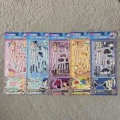 【お値下げ中】アイカツ！コーデコレクションシール アイカツカード付き 5種セット