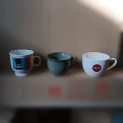 コーヒーカップ 3点セット 陶器　COSTA 香味焙煎　カトウシンジ